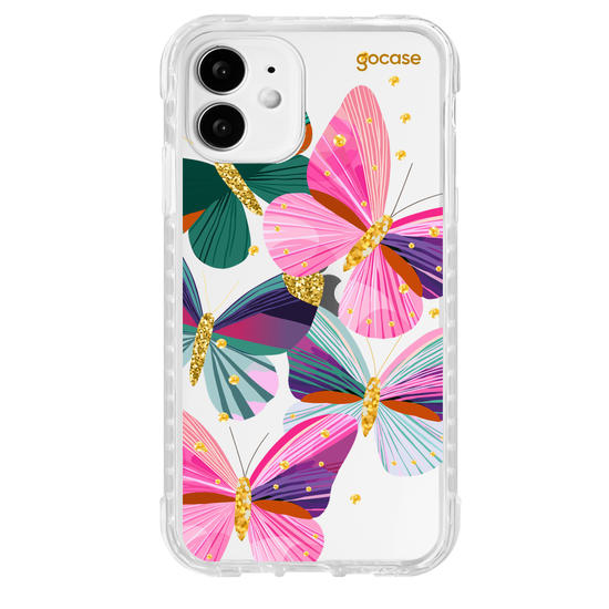 Capinha para celular  Borboletas Glam
