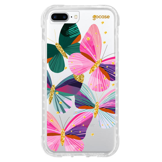 Capinha para celular  Borboletas Glam