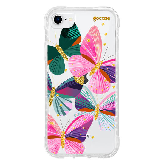 Capinha para celular  Borboletas Glam
