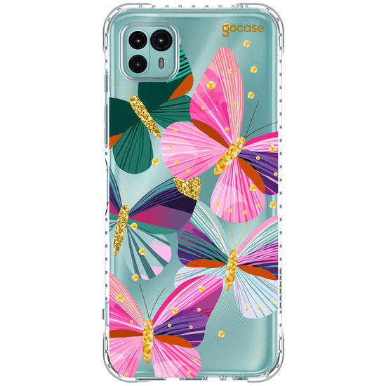 Capinha para celular  Borboletas Glam