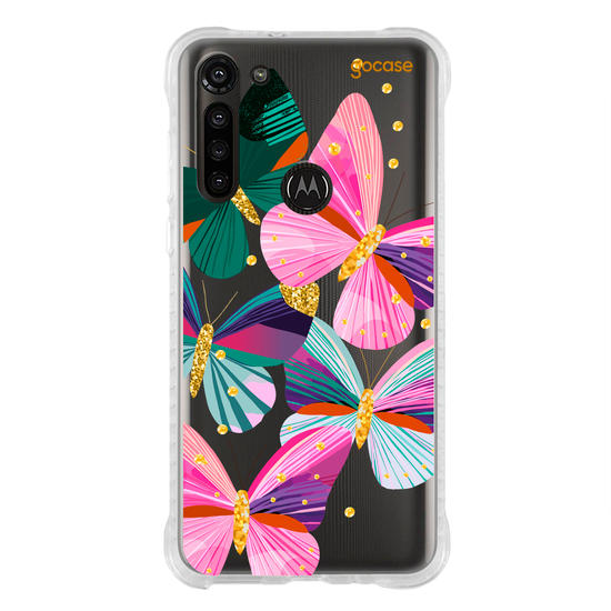 Capinha para celular  Borboletas Glam Capinha para celular  Borboletas Glam