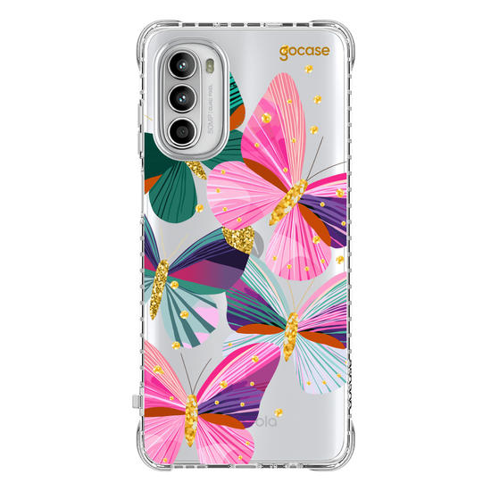 Capinha para celular  Borboletas Glam