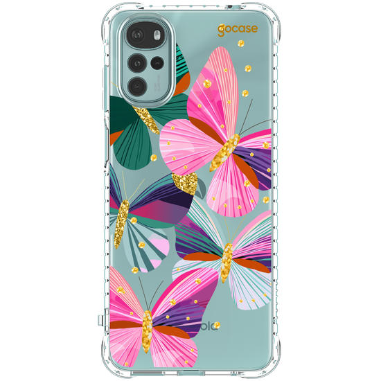 Capinha para celular  Borboletas Glam