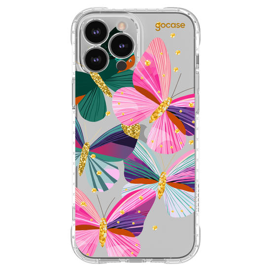Capinha para celular  Borboletas Glam