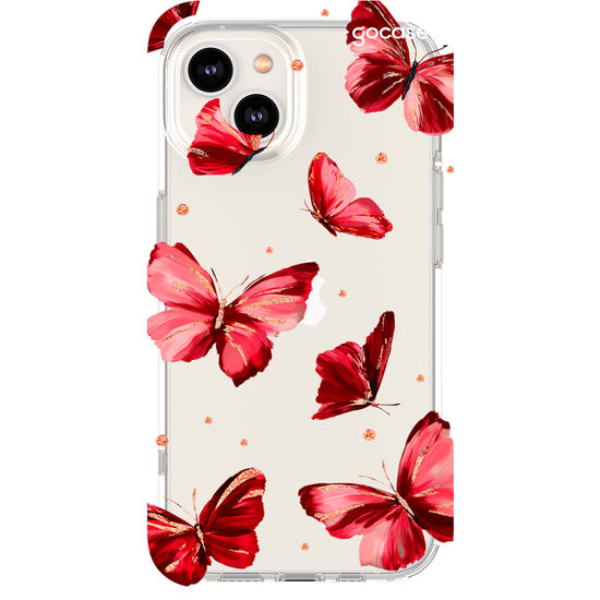 Capinha para celular  Borboletas Impressionistas
