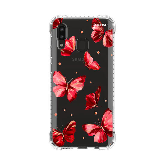 Capinha para celular  Borboletas Impressionistas