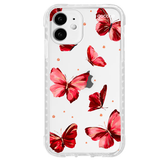 Capinha para celular  Borboletas Impressionistas