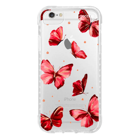 Capinha para celular  Borboletas Impressionistas