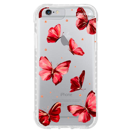 Capinha para celular  Borboletas Impressionistas