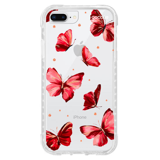 Capinha para celular  Borboletas Impressionistas