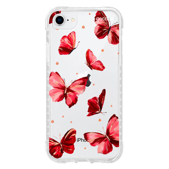 Capinha para celular  Borboletas Impressionistas