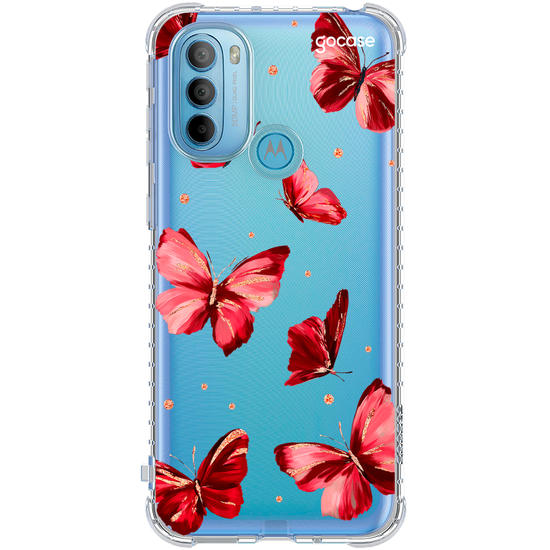 Capinha para celular  Borboletas Impressionistas
