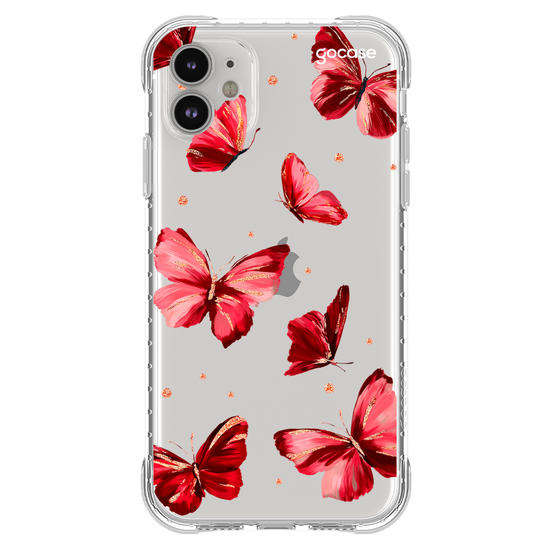 Capinha para celular  Borboletas Impressionistas