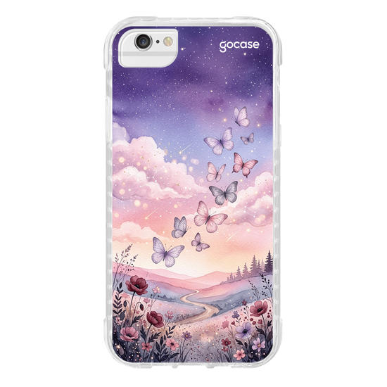 Capinha para celular  Borboletas Landscape