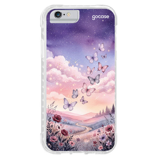 Capinha para celular  Borboletas Landscape
