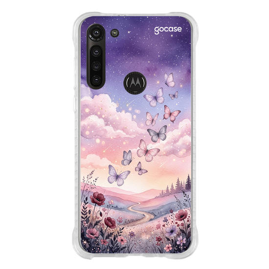 Capinha para celular  Borboletas Landscape