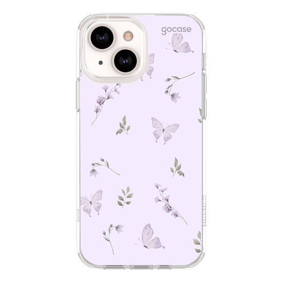 Capinha para celular Borboletas Lavanda