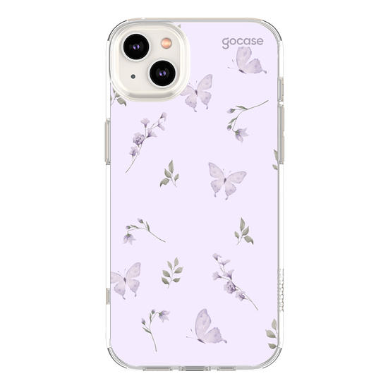 Capinha para celular  Borboletas Lavanda
