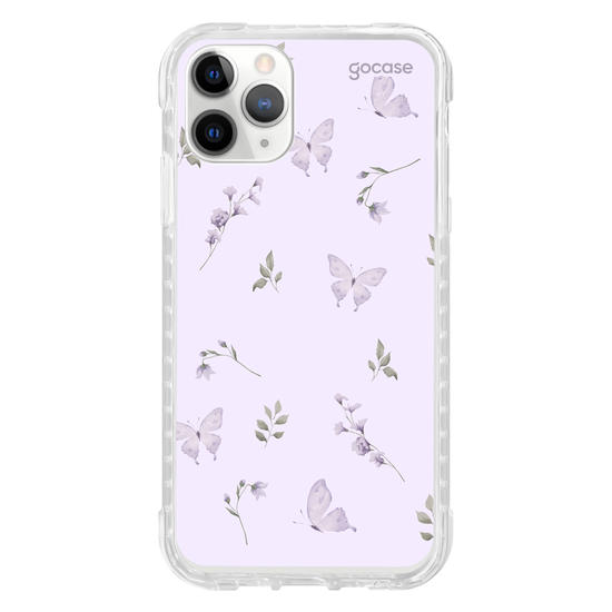 Capinha para celular  Borboletas Lavanda