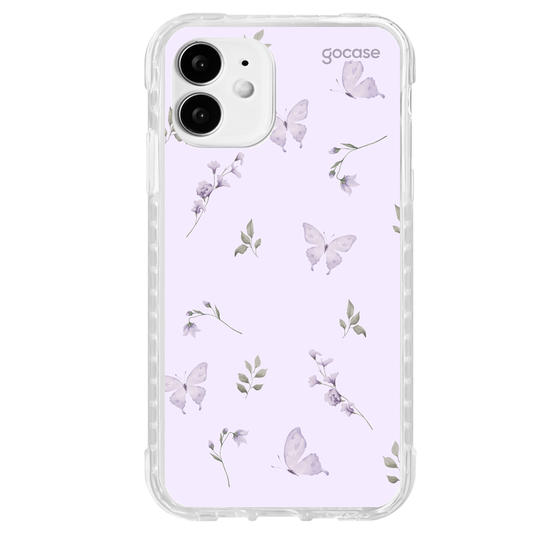 Capinha para celular  Borboletas Lavanda