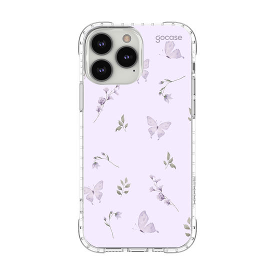 Capinha para celular  Borboletas Lavanda