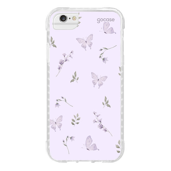 Capinha para celular  Borboletas Lavanda