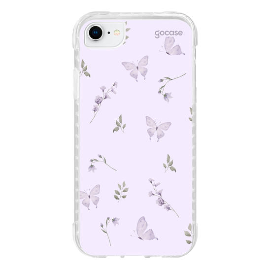 Capinha para celular  Borboletas Lavanda