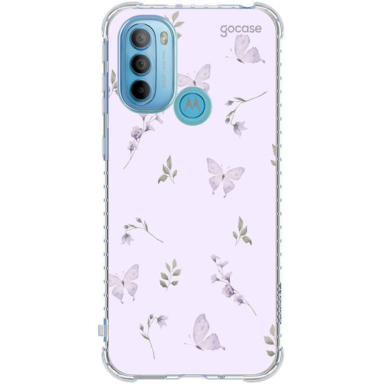 Capinha para celular  Borboletas Lavanda