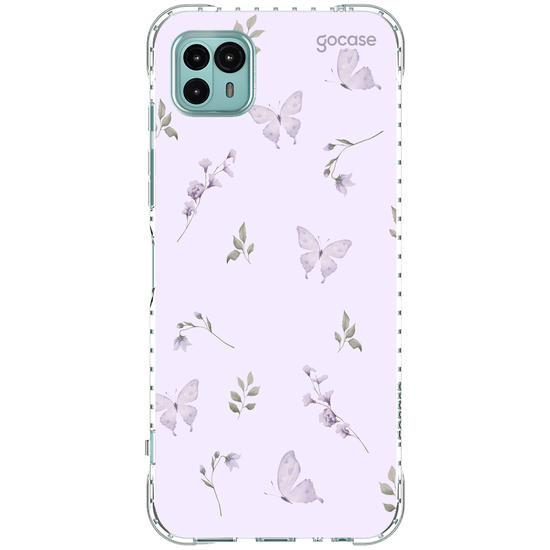 Capinha para celular  Borboletas Lavanda