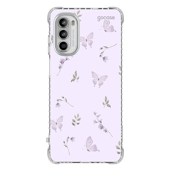 Capinha para celular  Borboletas Lavanda