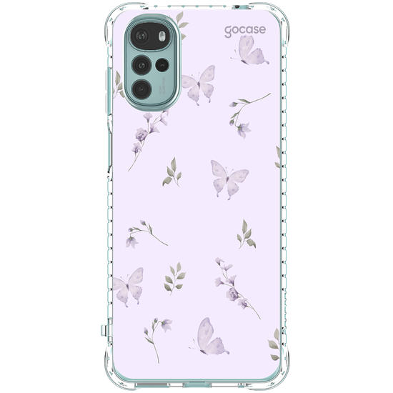 Capinha para celular  Borboletas Lavanda