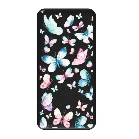 Carregador Portátil Fast Charge -  Borboletas Mágicas