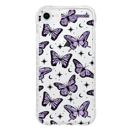 Capinha para celular  Borboletas Místicas - Lilás