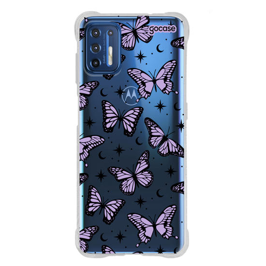 Capinha para celular  Borboletas Místicas - Lilás