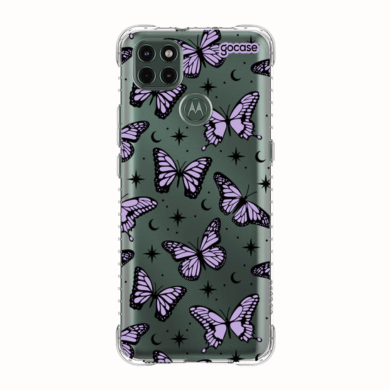 Capinha para celular  Borboletas Místicas - Lilás