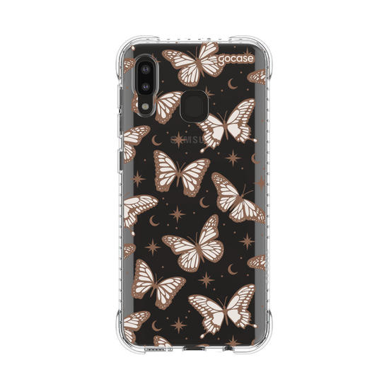 Capinha para celular  Borboletas Místicas - Marrom
