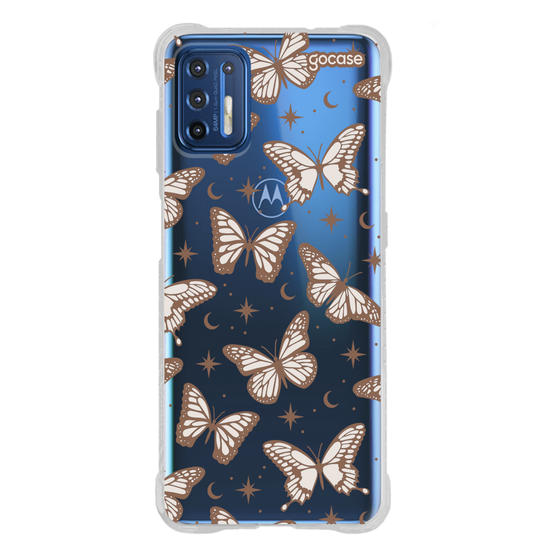 Capinha para celular  Borboletas Místicas - Marrom