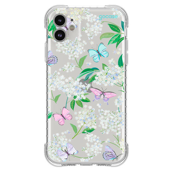 Capinha para celular  Borboletas no Campo