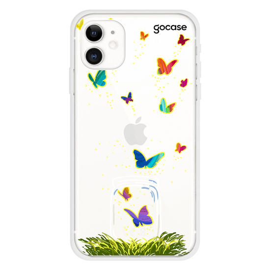 Butterfly Jar Handwritten Phone Case