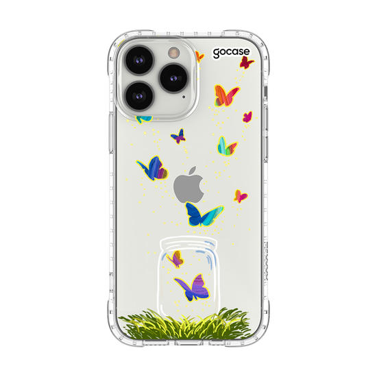 Capinha para celular Borboletas no Pote