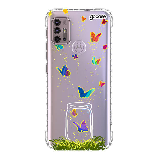 Capinha para celular Borboletas no Pote