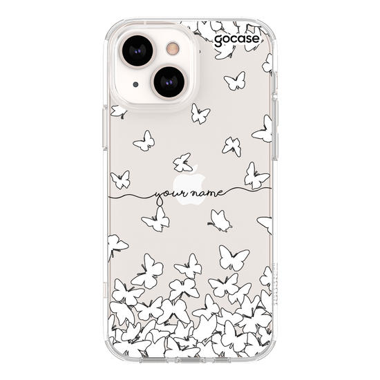 B&W Butterflies Phone Case
