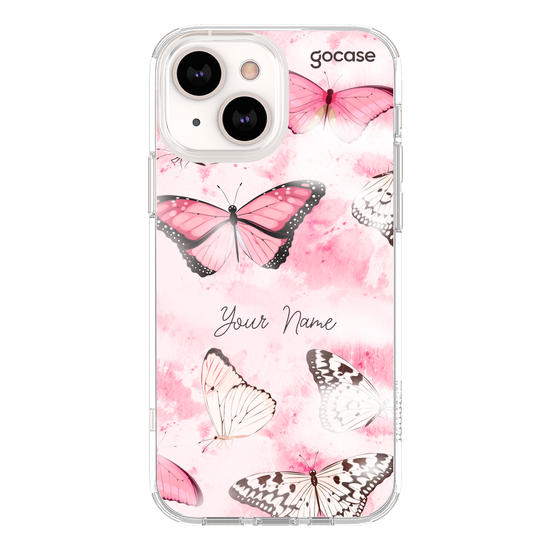 Pink Butterfly Phone Case