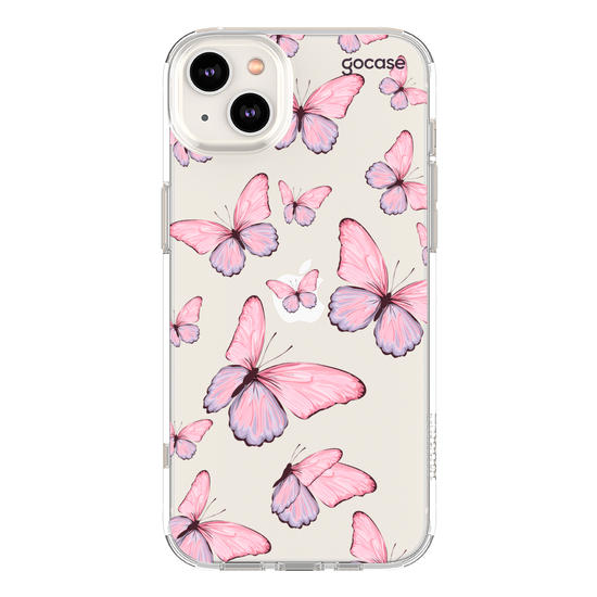 Capinha para celular  Borboletas Rosadas