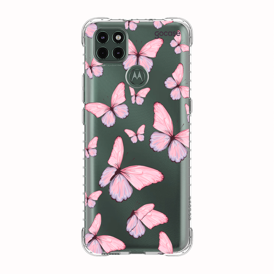 Capinha para celular  Borboletas Rosadas