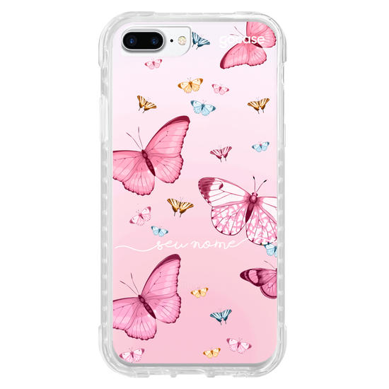 Capinha para celular Borboletas Sobrevoando Capinha para celular Borboletas Sobrevoando