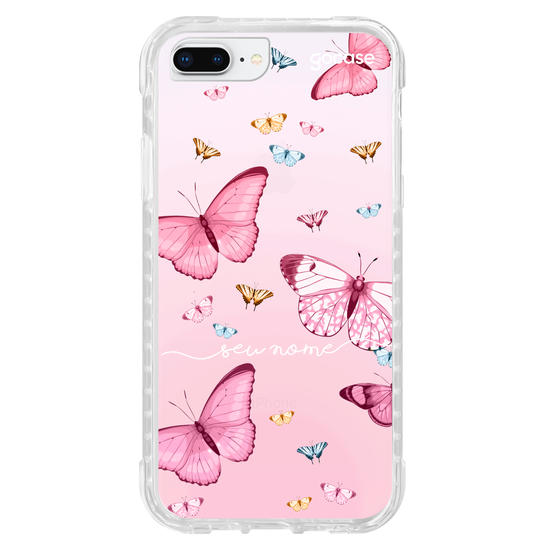Capinha para celular Borboletas Sobrevoando