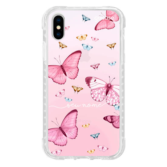 Capinha para celular Borboletas Sobrevoando