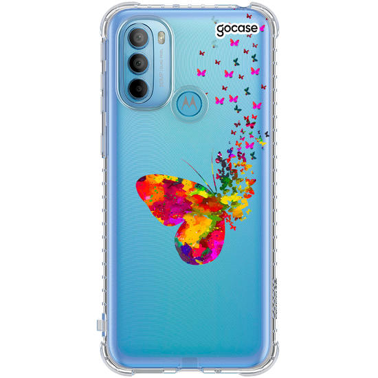Capinha para celular Borboletas Flutuantes