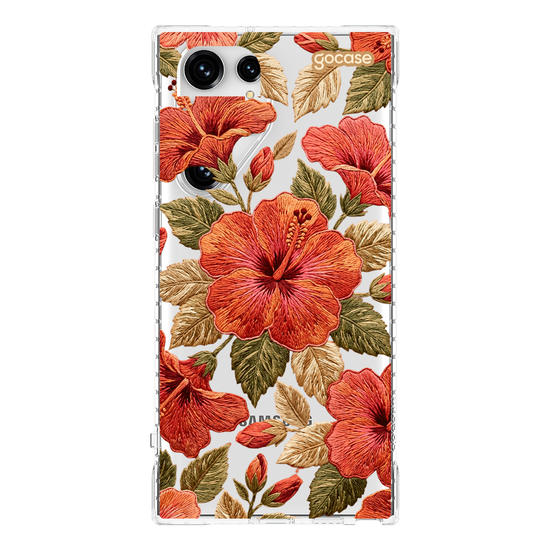 Capinha para celular  Bordado Florido